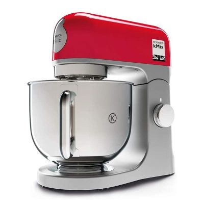 Kenwood KMX750RD KMX750RD طاهي مطبخ كيتشن شيف، 5 لتر، فضي-أحمر - Kenwood