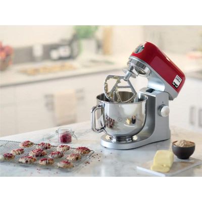 Kenwood KMX750RD kMix Kitchen Chef, 5 л, серебристо-красный - Kenwood