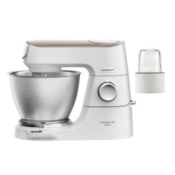 Kenwood KVC65.001WH خباز مطبخ تيتانيوم شيف شيف، 5 لتر، أبيض - 1