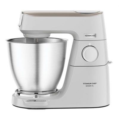 Kenwood KVL65.001WH Titanium Chef Baker XL Kitchen Chef, 7 L, White - Kenwood