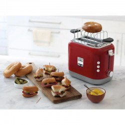 Kenwood TCX751RD kMix Ekmek Kızartma Makinesi, Kırmızı - Thumbnail