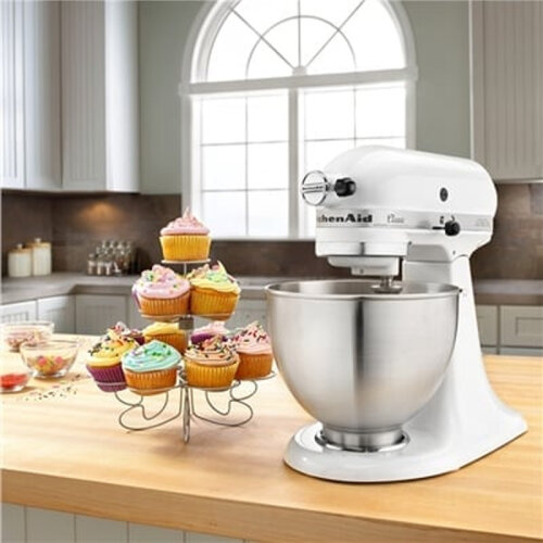 KitchenAid 5K45SS Classic Stand Mikser, 4.3 L, Beyaz - 9