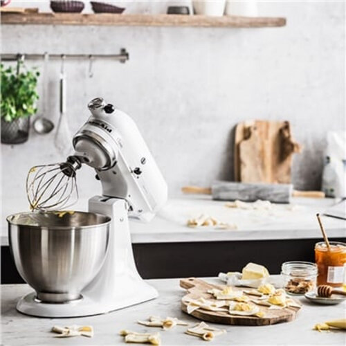 KitchenAid 5K45SS Classic Stand Mikser, 4.3 L, Beyaz - 6