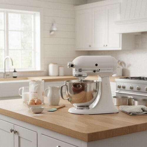 KitchenAid 5K45SS Classic Stand Mikser, 4.3 L, Beyaz - 2