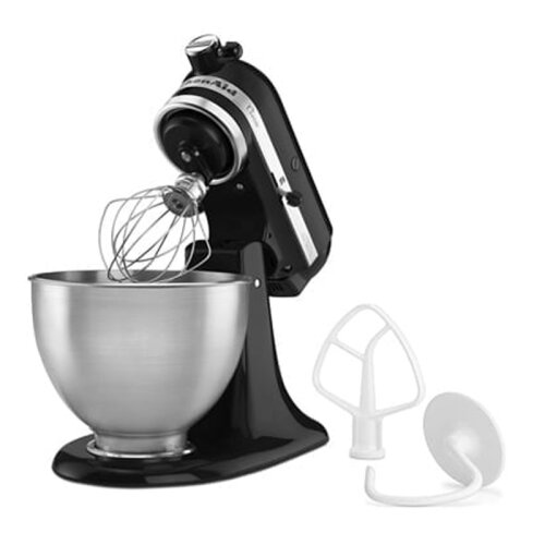 KitchenAid 5K45SS Классический стационарный миксер, 4,3 л, черный - 4