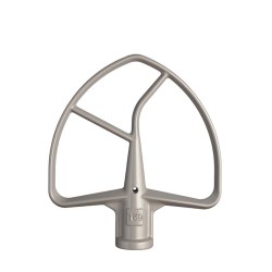 KitchenAid 5K7FB 6.9 لتر مضرب مسطح مطلي بطبقة مسطحة للخلاط الحامل المتين - KitchenAid