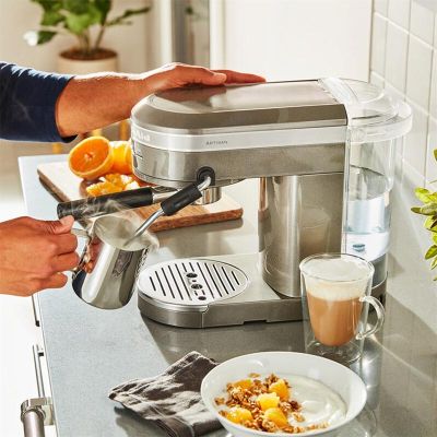 Kitchenaid 5KES6503EMS Artisan Proline Espresso Kahve Makinesi, Gri - 5