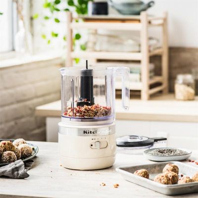 KitchenAid 5KFCB519EAC Kablosuz Mutfak Robotu, 1.19 L, Badem Ezmesi - 6