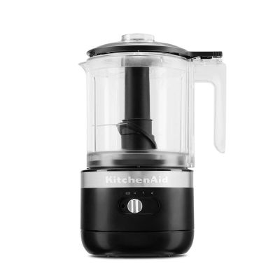 KitchenAid 5KFCB519EBM روبوت مطبخ لاسلكي، 1.19 لتر، أسود غير لامع - KitchenAid