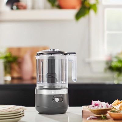 KitchenAid 5KFCB519EDG Kablosuz Mutfak Robotu, 1.19 L, Kömür Grisi - 6