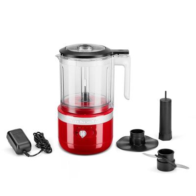 KitchenAid 5KFCB519EER Kablosuz Mutfak Robotu, 1.19 L, İmparatorluk Kırmızısı - 4