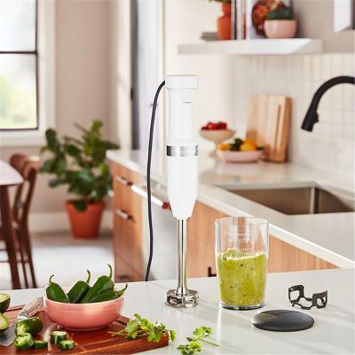 KitchenAid 5KHBV53EWH Classic El Blenderı, Beyaz - 4