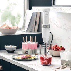 KitchenAid 5KHBV53EWH Классический ручной блендер, белый - 5