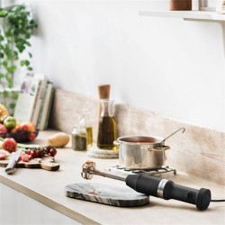 KitchenAid 5KHBV83EBM خلاط يدوي مع ملحقاته، أسود غير لامع - 8