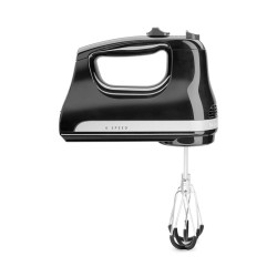 KitchenAid 5KHM6118EOB خلاط يدوي 6 سرعات، أسود - 4