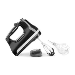 KitchenAid 5KHM6118EOB 6 Speed Hand Mixer, Black - 5