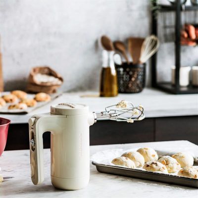 KitchenAid 5KHMB732EAC Kablosuz El Mikseri, Badem Ezmesi - 5