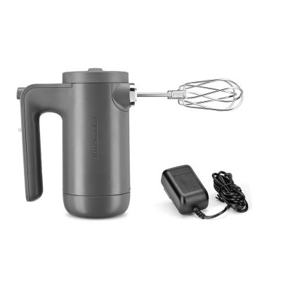 KitchenAid 5KHMB732EDG Kablosuz El Mikseri, Kömür Grisi - 5