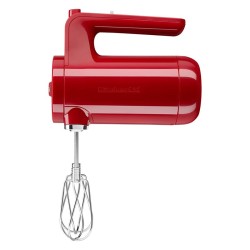 KitchenAid 5KHMB732EER Wireless Hand Mixer, Imperial Red - 3