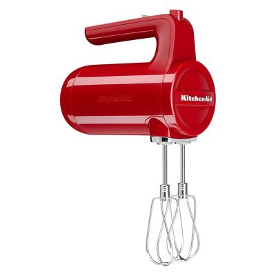 KitchenAid 5KHMB732EER Беспроводной ручной миксер, императорский красный - KitchenAid