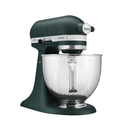 KitchenAid 5KSM156QPEPP خلاط آرتيسان الحامل، 4.8 لتر، كف مرصوف بالحصى - KitchenAid