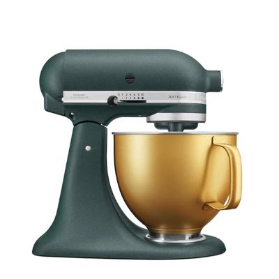 KitchenAid 5KSM156VGEPP خلاط آرتيسان استاند، 4.8 لتر، ذهبي - KitchenAid