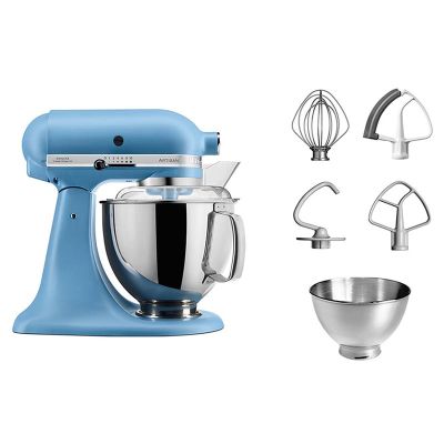 KitchenAid 5KSM175PSEVB Artisan Stand Mikser, 4.8 L, Nostaljik Mavi - 3