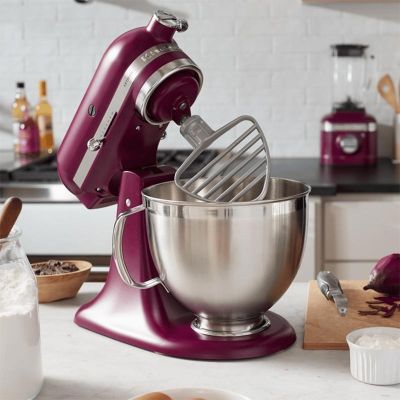 KitchenAid 5KSM195PSEBE Artisan Stand Mikser, 4.8 L, Mor - 5