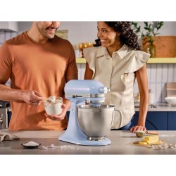 KitchenAid 5KSM195PSEOA Artisan Stand Mixer, 4.8 L, Blue Salt - 12