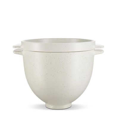 KitchenAid 5KSM2CB5BGS Classic 4.8 L Pişirici Kapaklı Ekmek Kasesi, Beyaz - 1