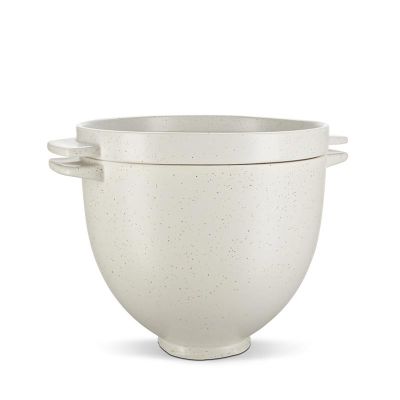 KitchenAid 5KSM2CB5BGS Classic 4.8 L Pişirici Kapaklı Ekmek Kasesi, Beyaz - 2