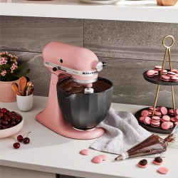 KitchenAid 5KSM2CB5P5PBS وعاء سيراميك للخلاط الحامل 4.8 لتر، أسود - 4