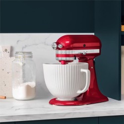 KitchenAid 5KSM2CB5PCC Classic 4.8 L Gövde için Seramik Karıştırma Kasesi, Beyaz - 4