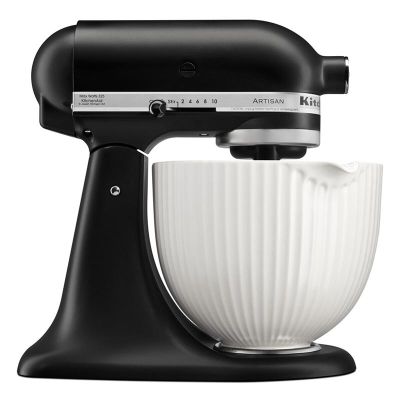 KitchenAid 5KSM2CB5PCC Классическая керамическая чаша для смешивания для корпуса 4,8 л, белая - KitchenAid