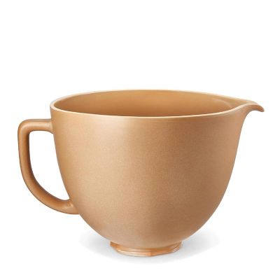 KitchenAid 5KSM2CB5PFC Classic 4.8 L Gövde için Seramik Karıştırma Kasesi, Krem - 1