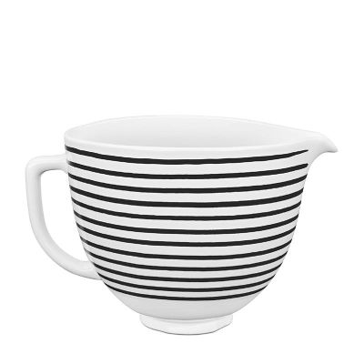 KitchenAid 5KSM2CB5PHS Классическая керамическая чаша для смешивания для корпуса 4,8 л, белая - KitchenAid