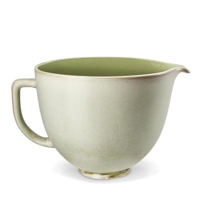 KitchenAid 5KSM2CB5PSL Classic Ceramic Mixing Bowl for 4.8 L Body, Green - KitchenAid