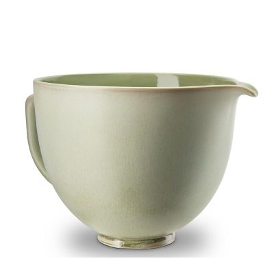 KitchenAid 5KSM2CB5PSL Classic Ceramic Mixing Bowl for 4.8 L Body, Green - KitchenAid