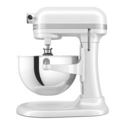 KitchenAid 5KSM55SXX Ağır Hizmet Tipi Kaldırılabilir Kaseli Stand Mikser, 5.2 L, Beyaz - 3