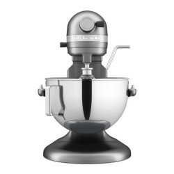 KitchenAid 5KSM55SXX Ağır Hizmet Tipi Kaldırılabilir Kaseli Stand Mikser, 5.2 L, Gümüş - 4