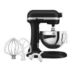 KitchenAid 5KSM55SXX Ağır Hizmet Tipi Kaldırılabilir Kaseli Stand Mikser, 5.2 L, Mat Siyah - Thumbnail