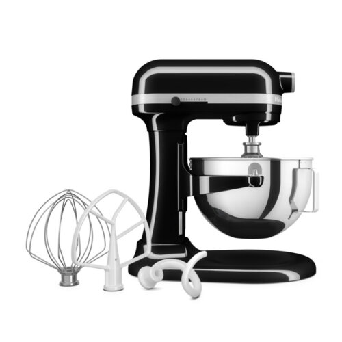 KitchenAid 5KSM55SXX Ağır Hizmet Tipi Kaldırılabilir Kaseli Stand Mikser, 5.2 L, Siyah - 3
