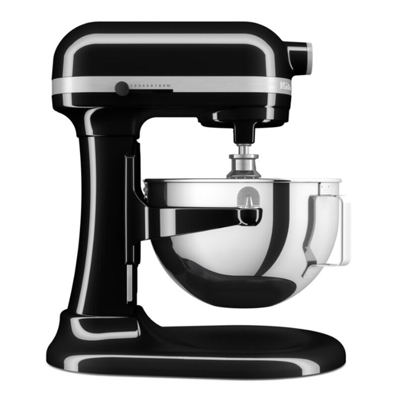 KitchenAid 5KSM55SXX Ağır Hizmet Tipi Kaldırılabilir Kaseli Stand Mikser, 5.2 L, Siyah - KitchenAid