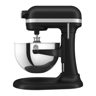 KitchenAid 5KSM55SXX Heavy Duty Lifting Bowl Stand Mixer, 5.2 L, Matte Black - KitchenAid