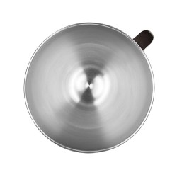 KitchenAid 5KSM5SSBRB 4.8 L Stand Mikser için Paslanmaz Çelik Kase, Parlak Siyah - Thumbnail