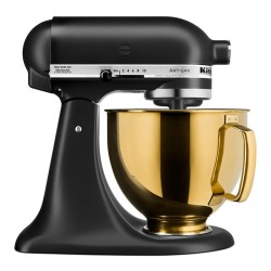 KitchenAid 5KSM5SSBRG وعاء من الفولاذ المقاوم للصدأ للخلاط الحامل سعة 4.8 لتر، ذهبي - 4