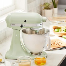 KitchenAid 5KSM5SSBWH Чаша из нержавеющей стали для стационарного миксера объемом 4,8 л, белая - 4