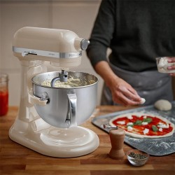 KitchenAid 5KSM60SPXEAC Artisan Stand Mixer with Liftable Bowl, 5.6 L, Marzipan - 6