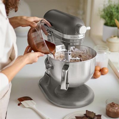 KitchenAid 5KSM60SPXECU Artisan Kaldırılabilir Kaseli Stand Mikser, 5.6 L, Gri - KitchenAid