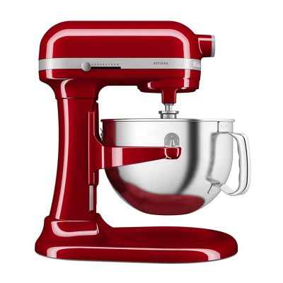 KitchenAid 5KSM60SPXEER خلاط آرتيسان مع وعاء رفع، 5.6 لتر، أحمر إمبراطوري - KitchenAid